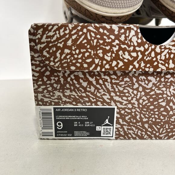 Nike Air Jordan 3 Retro “Palomino/Brown White” 2023 main image 4